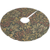 William Morris Flower Garden Tapestry Polyester Weihnachtsbaumdecke (Schrägansicht)