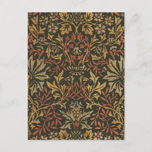 William Morris Flower Garden Tapestry Postkarte (Vorderseite)