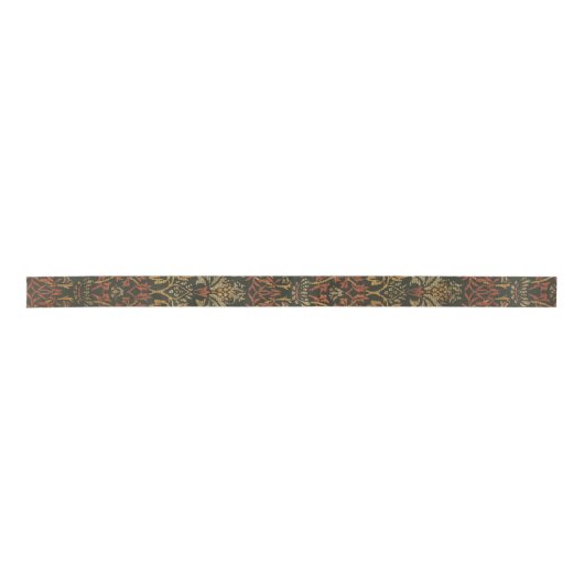 William Morris Flower Garden Tapestry Satinband (Vorderseite)