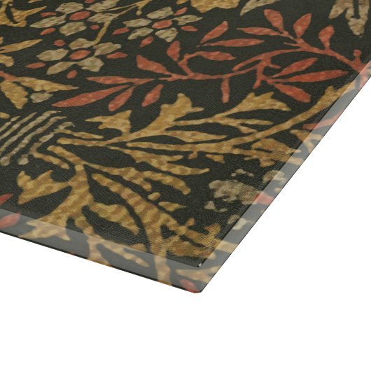 William Morris Flower Garden Tapestry Schneidebrett (Ecke)