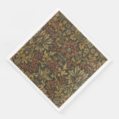 William Morris Flower Garden Tapestry Serviette (Ecke)