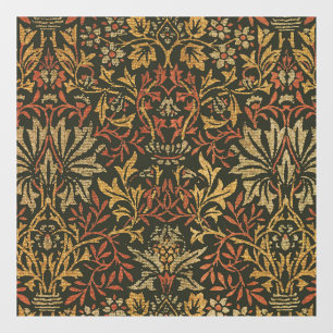 William Morris Flower Garden-Teppich Fensteraufkleber