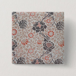 William Morris Flower Grafton Tapete Button