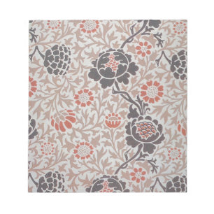 William Morris Flower Grafton Tapete Notizblock