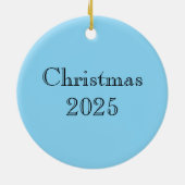 William Morris Folk Art Birds Blume Acorns Keramik Ornament (Hinten)