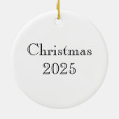 William Morris Folk Art Birds Blume Acorns Keramik Ornament (Hinten)