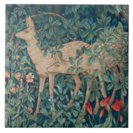 William Morris Forest Deer Floral Fliese