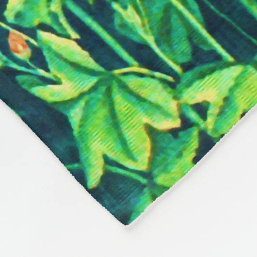 William Morris Forest Deer Tapestry Fleecedecke (Ecke)