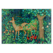 William Morris Forest Deer Tapestry Schneidebrett (Vorderseite)