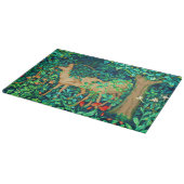 William Morris Forest Deer Tapestry Schneidebrett (Ecke)