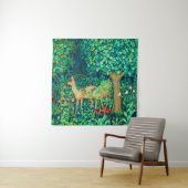 William Morris Forest Deer Tapestry Wandteppich (Beispiel)