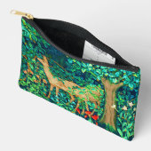 William Morris Forest Deer Tapestry Zubehörtasche (Offen)