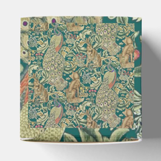 William Morris "Forest" Favor Box Geschenkschachtel (Oben)