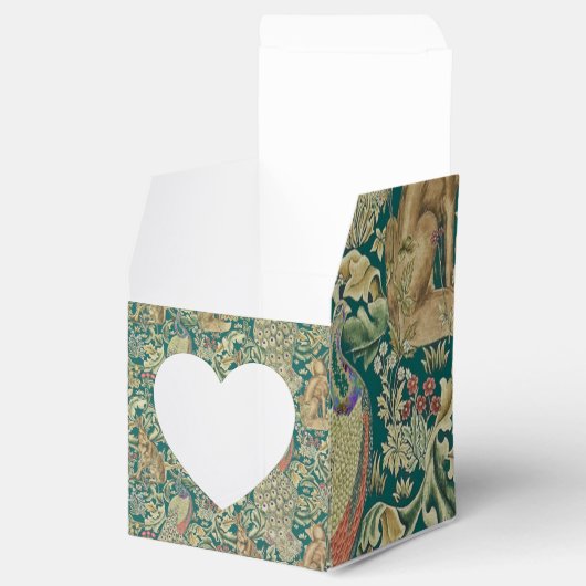 William Morris "Forest" Favor Box Geschenkschachtel (Geöffnet)