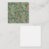 William Morris Forest Flat Note Card Mitteilungskarte (Vorne/Hinten)
