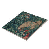 William Morris Forest Fox Floral Fliese (Seite)