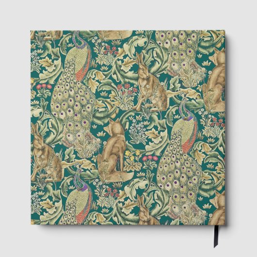 William Morris "Forest" Gästebuch (Rückseite)