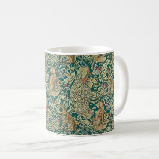 William Morris Forest Kaffeetasse (VorderseiteRechts)