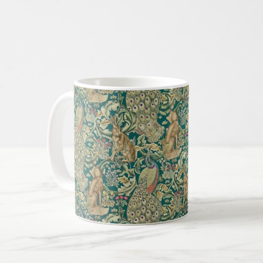William Morris Forest Kaffeetasse (Vorderseite Links)
