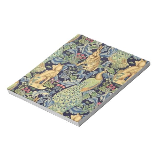William Morris Forest Notizblock (Rotiert)