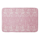 William Morris Forest Rabbit Bird Foliage Pink Badematte (Vorderseite)