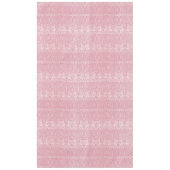 William Morris Forest Rabbit Bird Foliage Pink Tischdecke (Vorderseite)