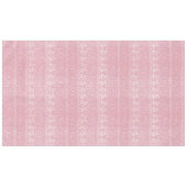 William Morris Forest Rabbit Bird Foliage Pink Tischdecke (Vorderseite (Horizontal))
