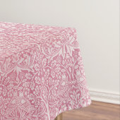 William Morris Forest Rabbit Bird Foliage Pink Tischdecke (Beispiel)