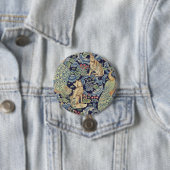 William Morris Forest Rabbit Button (Beispiel)