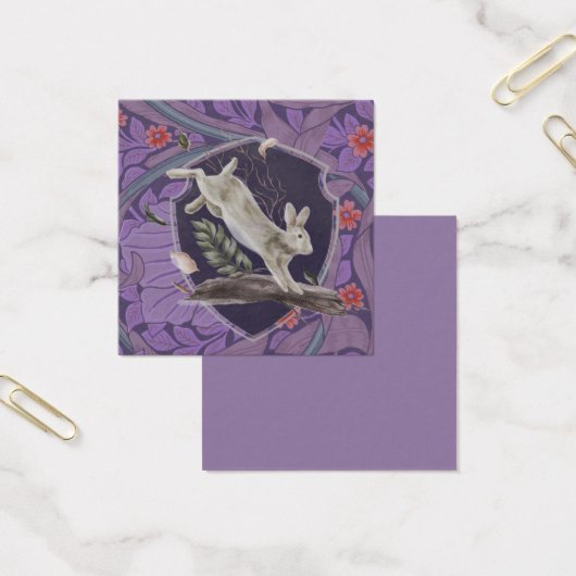 William Morris Forest Rabbit Floral Art Nouveau (Büro)