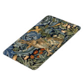 William Morris Forest Rabbit Floral Art Nouveau Magnet (Linke Seite)