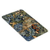 William Morris Forest Rabbit Floral Art Nouveau Magnet (Rechte Seite)