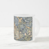 William Morris Forest Rabbit Floral Art Nouveau Mattglastasse (VorderseiteRechts)