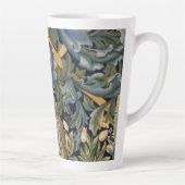 William Morris Forest Rabbit Floral Art Nouveau Milchtasse (Rechts)
