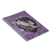 William Morris Forest Rabbit Floral Art Nouveau Notizblock (Rechte Seite)