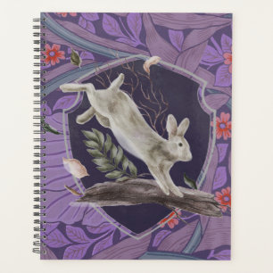 William Morris Forest Rabbit Floral Art Nouveau Planer