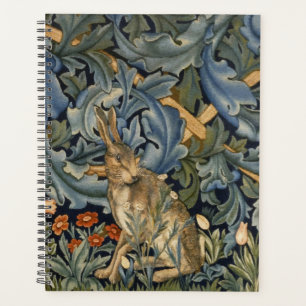 William Morris Forest Rabbit Floral Art Nouveau Planer