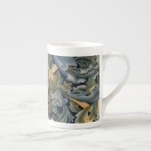 William Morris Forest Rabbit Floral Art Nouveau Porzellantasse (Rechts)