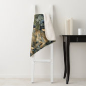 William Morris Forest Rabbit Floral Art Nouveau Sherpadecke (Beispiel)