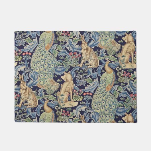 William Morris Forest Rabbit Fußmatte (Vorderseite)