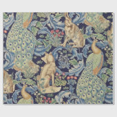 William Morris Forest Rabbit Geschenkpapier (Flach)