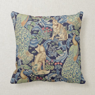 William Morris Forest Rabbit Kissen