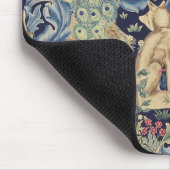 William Morris Forest Rabbit Mousepad (Ecke)