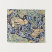 William Morris Forest Rabbit Wandteppich (Vorderseite (Horizontal))