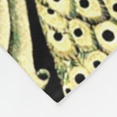 William Morris Forest Tapestry Fox Hare Peacock Fleecedecke (Ecke)