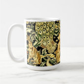 William Morris Forest Tapestry Fox Hare Peacock Kaffeetasse (Links)