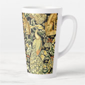 William Morris Forest Tapestry Fox Hare Peacock Milchtasse (Rechts)