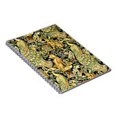 William Morris Forest Tapestry Fox Hare Peacock Notizblock (Rechte Seite)
