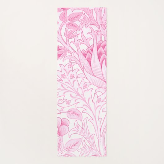 William Morris Forest Tapestry Fox Hare Peacock Yogamatte (Rückseite)