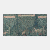 William Morris Forest Tapestry mit Personalisierun Schreibtischunterlage (Vorderseite)